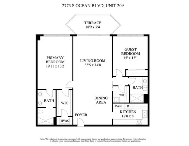 2773 S Ocean Boulevard 209, Palm Beach, FL 33480