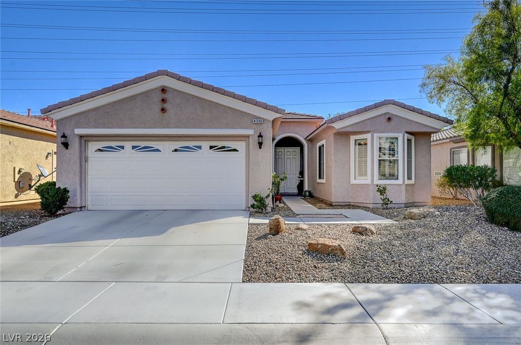 4396 Regalo Bello Street, Las Vegas, NV 89135 — exterior