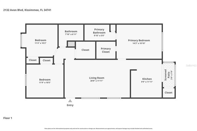 2132 AVON BOULEVARD, Kissimmee, FL 34741