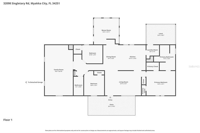 32098 SINGLETARY ROAD, Myakka City, FL 34251