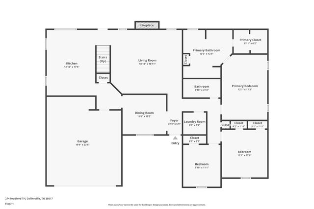 274 BRADFORD TRL, Collierville, TN 38017