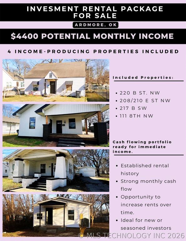 220 B Street SW, Ardmore, OK 73401