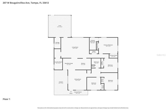 207 W BOUGAINVILLEA AVENUE, Tampa, FL 33612