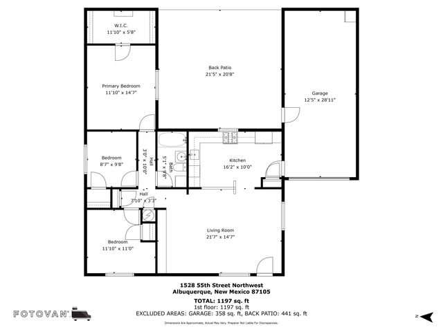 1528 55th Street NW, Albuquerque, NM 87105