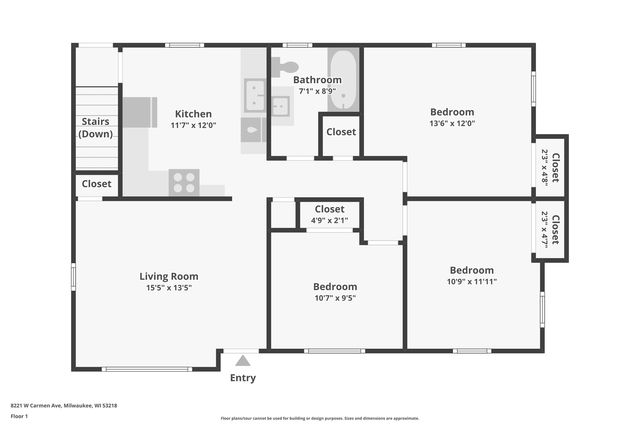 8221 W Carmen AVENUE, Milwaukee, WI 53218