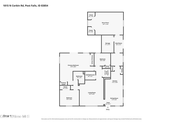 1815 N Corbin RD, Post Falls, ID 83854