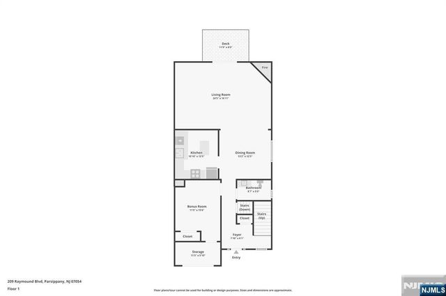 209 Raymound Boulevard, Par-troy Hills Twp., NJ 07054