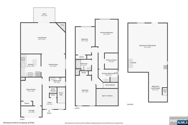 209 Raymound Boulevard, Par-troy Hills Twp., NJ 07054