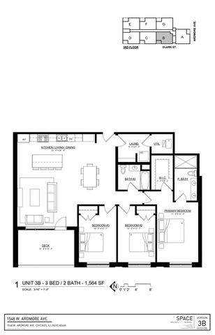 1548 W Ardmore Avenue 3B, Chicago, IL 60660