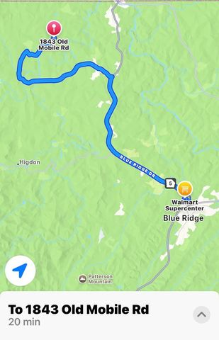 1843 Old Mobile Road, Mccaysville, GA 30555