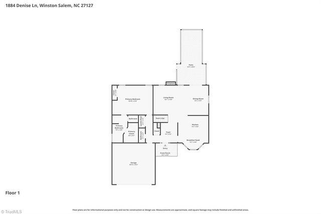 1884 Denise Lane, Winston-salem, NC 27127