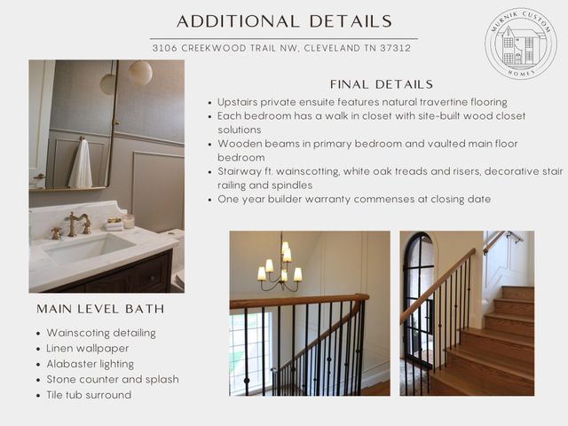 3106 Creekwood Trail, NW, Cleveland, TN 37312