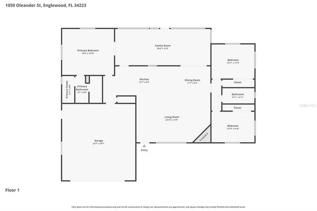 1050 OLEANDER STREET, Englewood, FL 34223