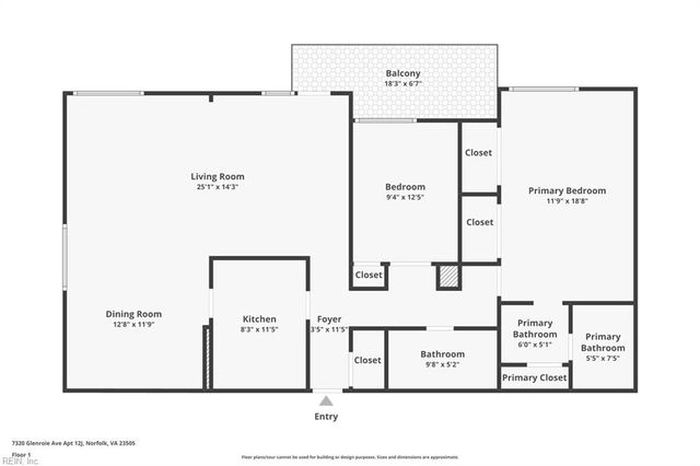 7320 Glenroie Ave Apt 12J, Norfolk, VA 23505