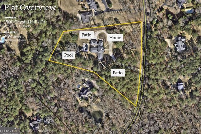 1900 Crystal Hills Drive, Athens, GA 30606