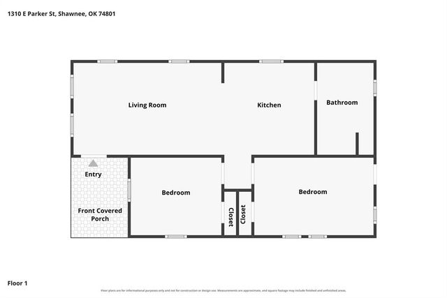 1310 E Parker Street, Shawnee, OK 74801