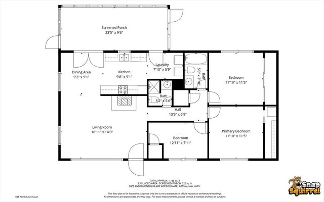 646 N Cove Court, Decatur, IL 62521