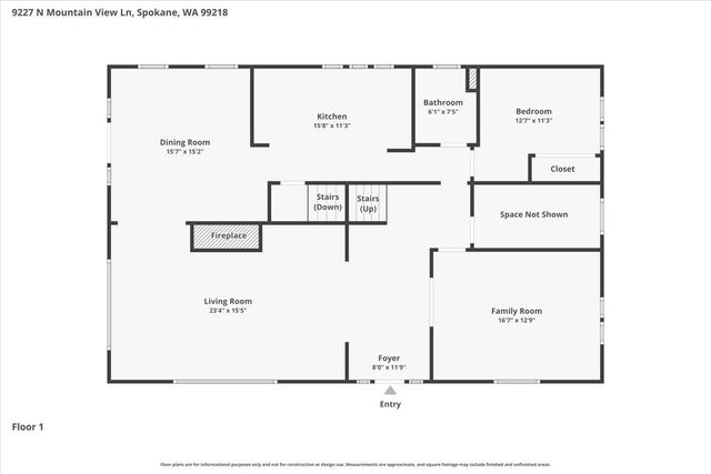 9227 N Mountain View Ln, Spokane, WA 99218
