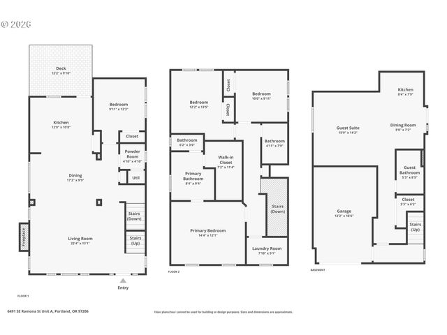 6491 Se Ramona St A, Portland, OR 97206