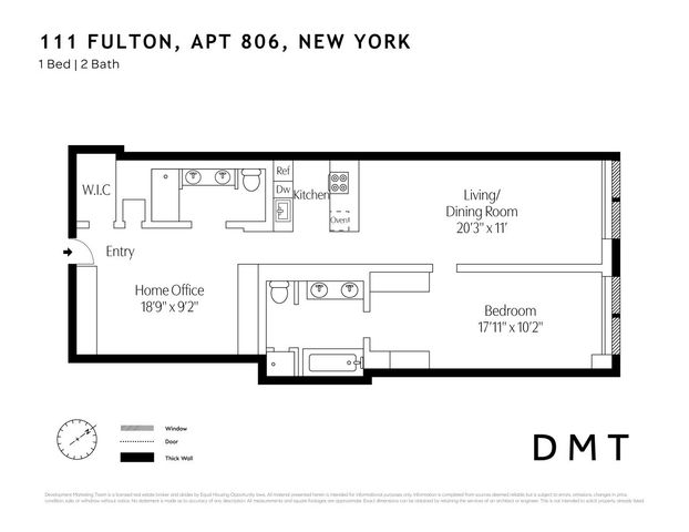 111 Fulton St Apt 806, New York City, NY 10038