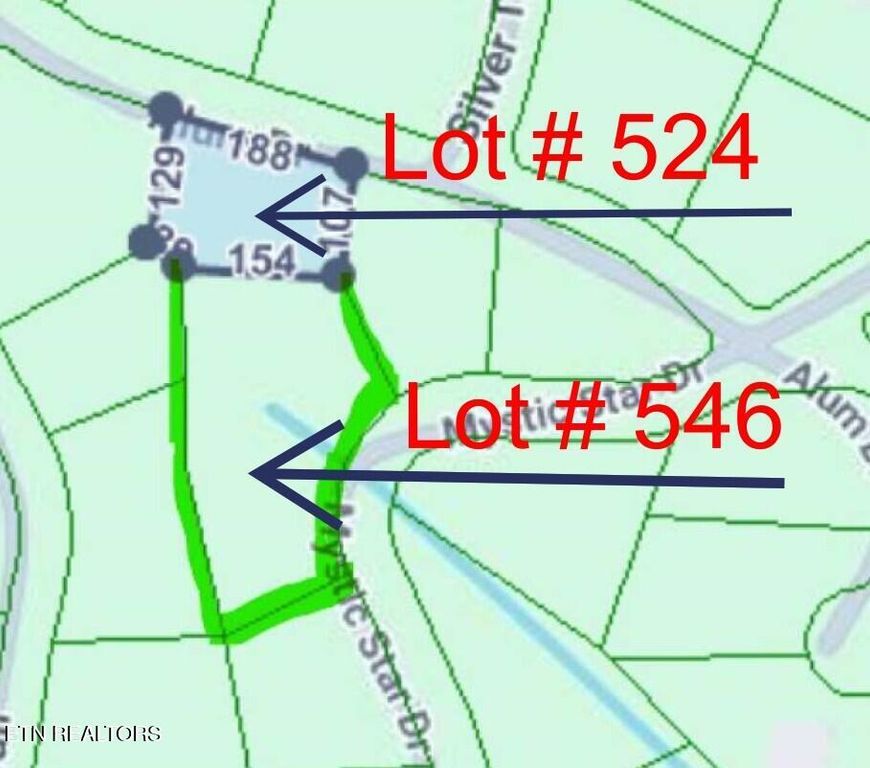 Alum Dr Lot #524 Drive, New Tazewell, TN 37825