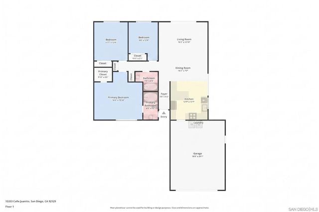 15333 Calle Juanito, San Diego, CA 92129