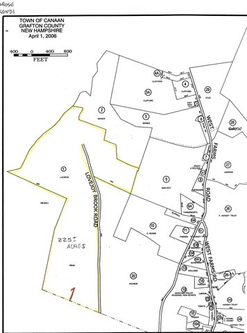 0 lovejoy brook Road, Canaan, NH 03784
