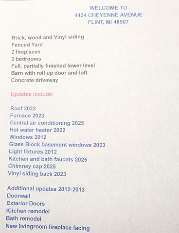 4424 Cheyenne Avenue, Flint, MI 48507