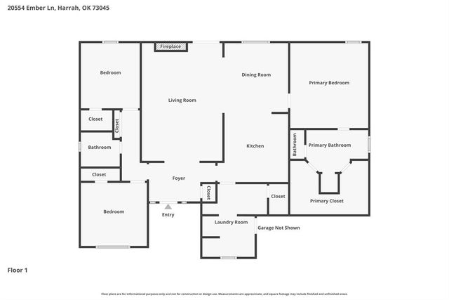 20554 Ember Lane, Harrah, OK 73045