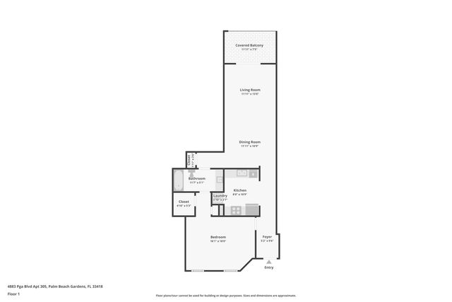 4883 Pga Boulevard 305, Palm Beach Gardens, FL 33418