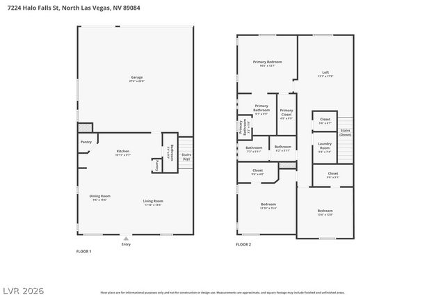 7224 Halo Falls Street, North Las Vegas, NV 89084