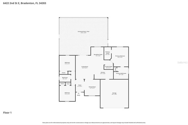 6422 2ND STREET E, Bradenton, FL 34203