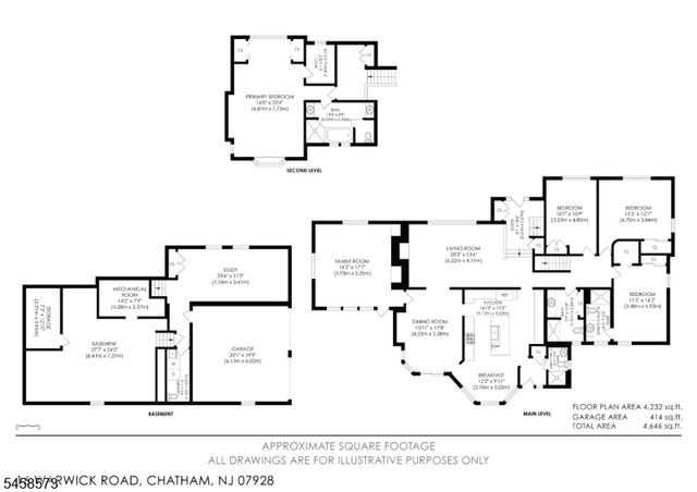 16 Warwick Rd, Chatham Twp., NJ 07928