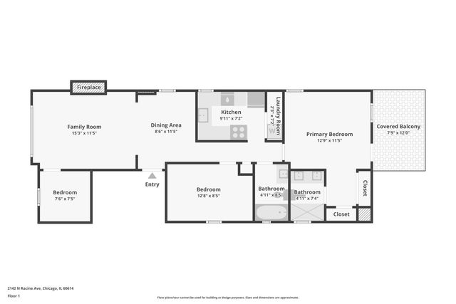 2142 N Racine Avenue 2, Chicago, IL 60614