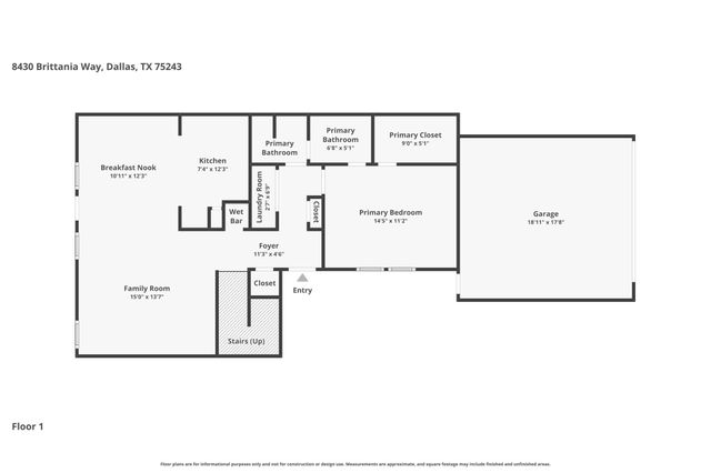 8430 Brittania Way, Dallas, TX 75243