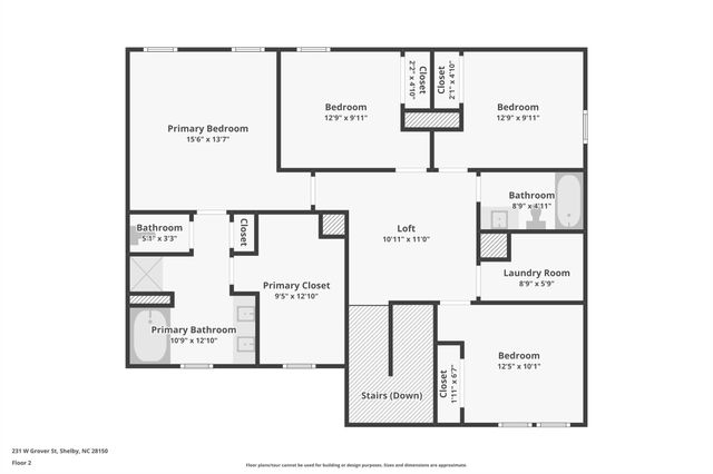 231 W Grover Street, Shelby, NC 28150