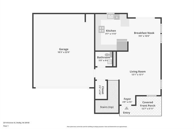 231 W Grover Street, Shelby, NC 28150