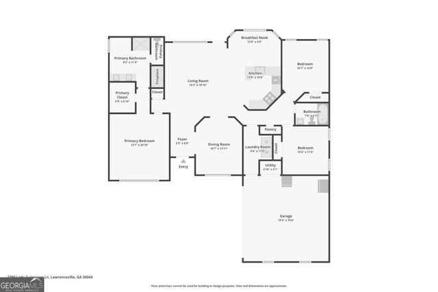 2780 Lady Guinevere Lane, Lawrenceville, GA 30044