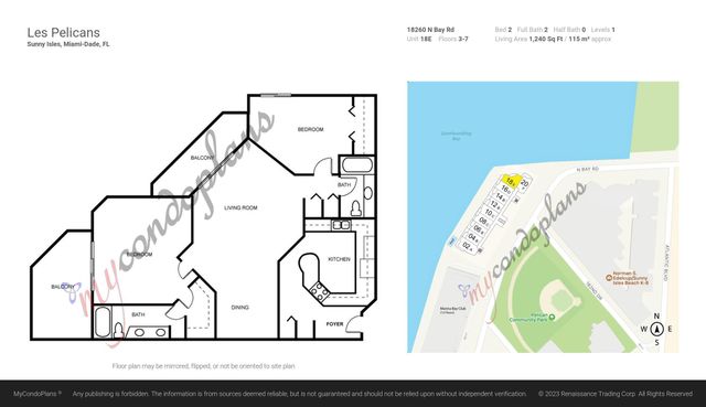 18260 N Bay Road 418, Sunny Isles Beach, FL 33160