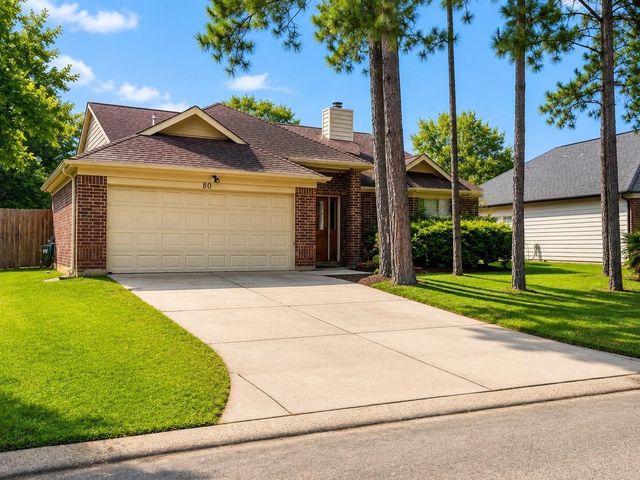 80 Laughing Brook Court, The Woodlands, TX 77380