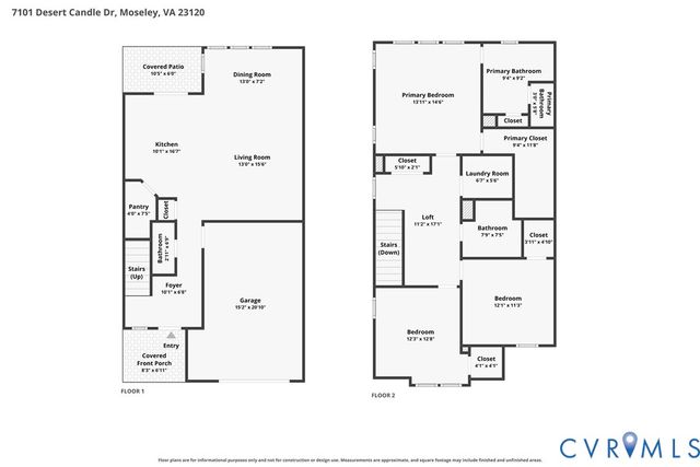 7101 Desert Candle Dr, Moseley, VA 23120
