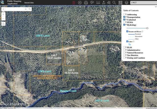 Lot 3 10.32 Acre Reeder Bay Road, Nordman, ID 83848