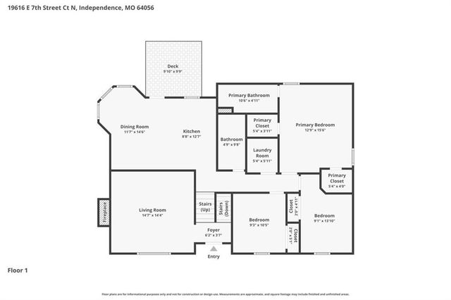 19616 E 7th Street Court, Independence, MO 64056