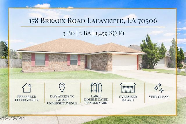 706 Breaux Road, Lafayette, LA 70507