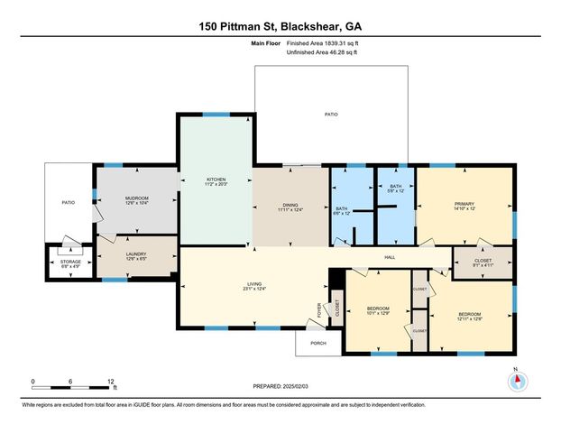 150 Pittman Street, Blackshear, GA 31516