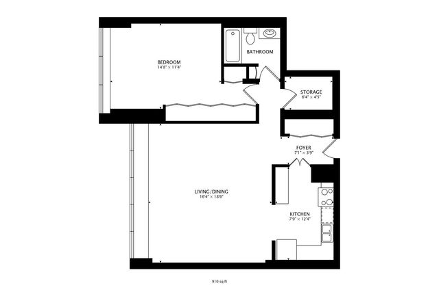 2800 N Lake Shore Drive 414, Chicago, IL 60657