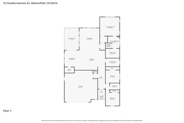 15 Claudia Autumn Drive, Bakersfield, CA 93314