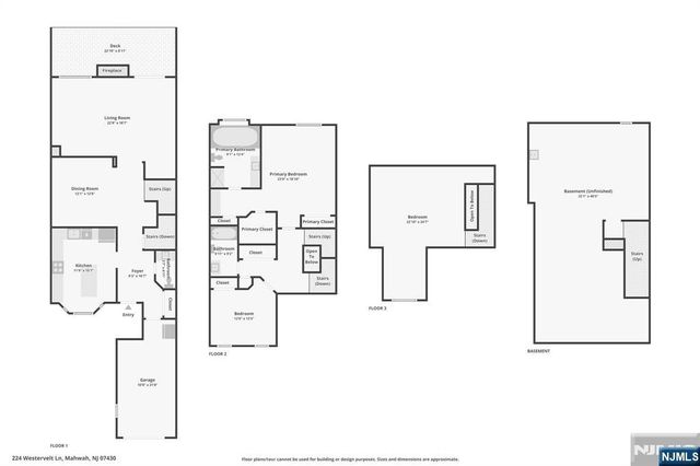 224 Westervelt Lane, Mahwah, NJ 07430
