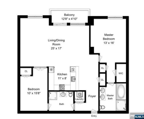 700 Grove Street 9-M, Jersey City, NJ 07310