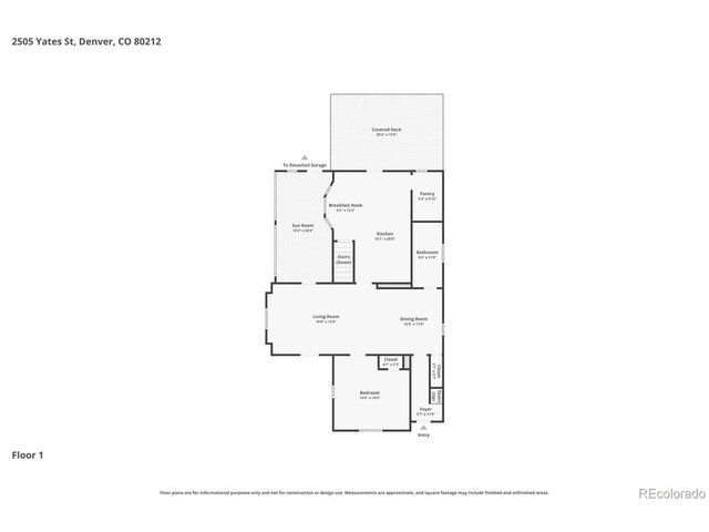 2505 Yates St, Denver, CO 80212